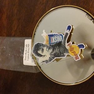 2001 PROMO..."ELVIS" HARD ROCK CAFE LIPTON TEA PIN..LTD. ED.